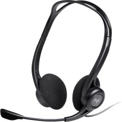 Logitech Headset USB PC Stereo 960 - Crystal Clear Sound & Comfort | 981-000100